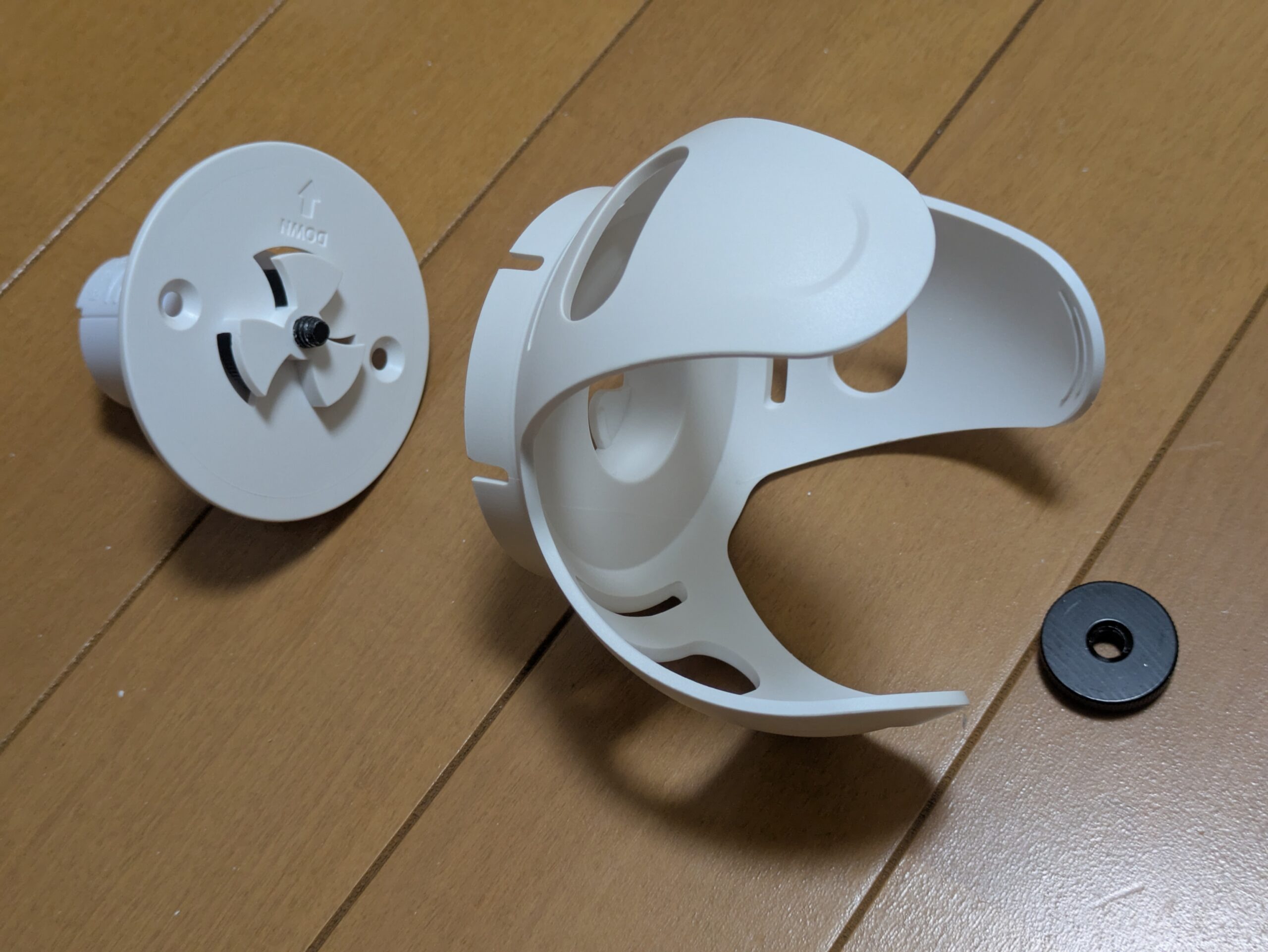 フィクサー、黒リング、穴あき台座